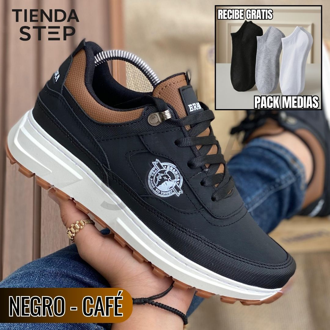 Deportivos para Caballero 🔥 ¡PROMOCIÓN SOLO HOY! 2 PARES POR EL PRECIO DE 1