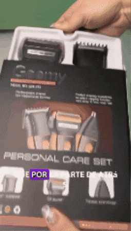 ¡Luce una barba perfecta sin salir de casa con la Barbera Geemy 3 en 1!